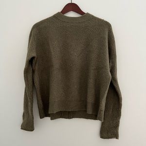 Olive green sweater